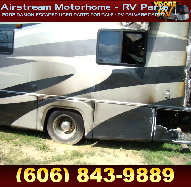 RV Exterior Body Panels 2002 DAMON ESCAPER USED PARTS FOR SALE / RV