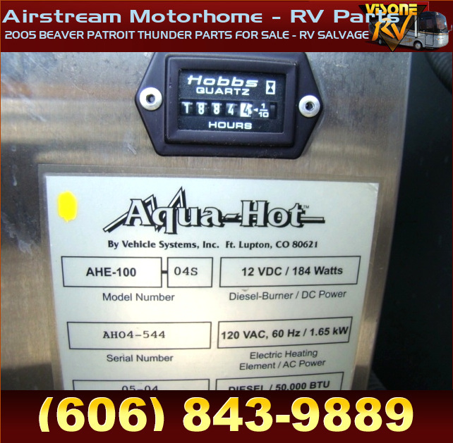 RV Exterior Body Panels 2005 BEAVER PATROIT THUNDER PARTS FOR SALE RV