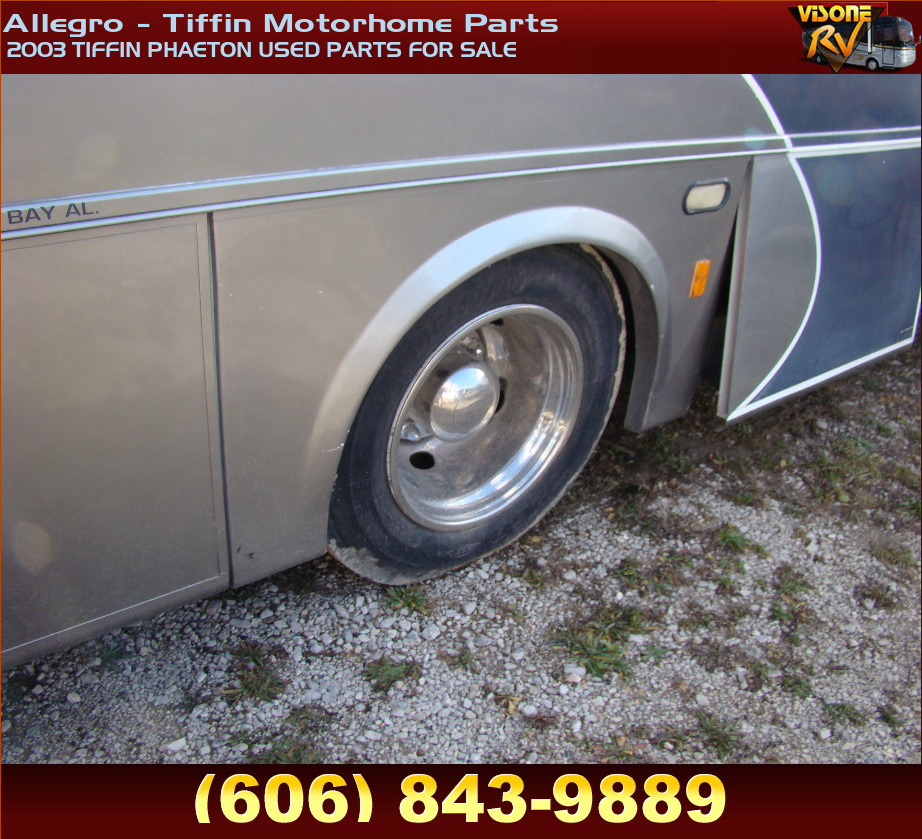 RV Exterior Body Panels 2003 TIFFIN PHAETON USED PARTS FOR SALE Allegro