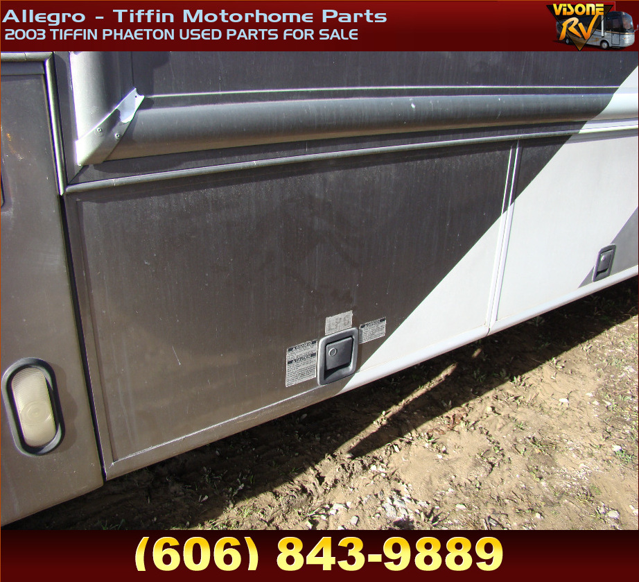 RV Exterior Body Panels 2003 TIFFIN PHAETON USED PARTS FOR SALE Allegro