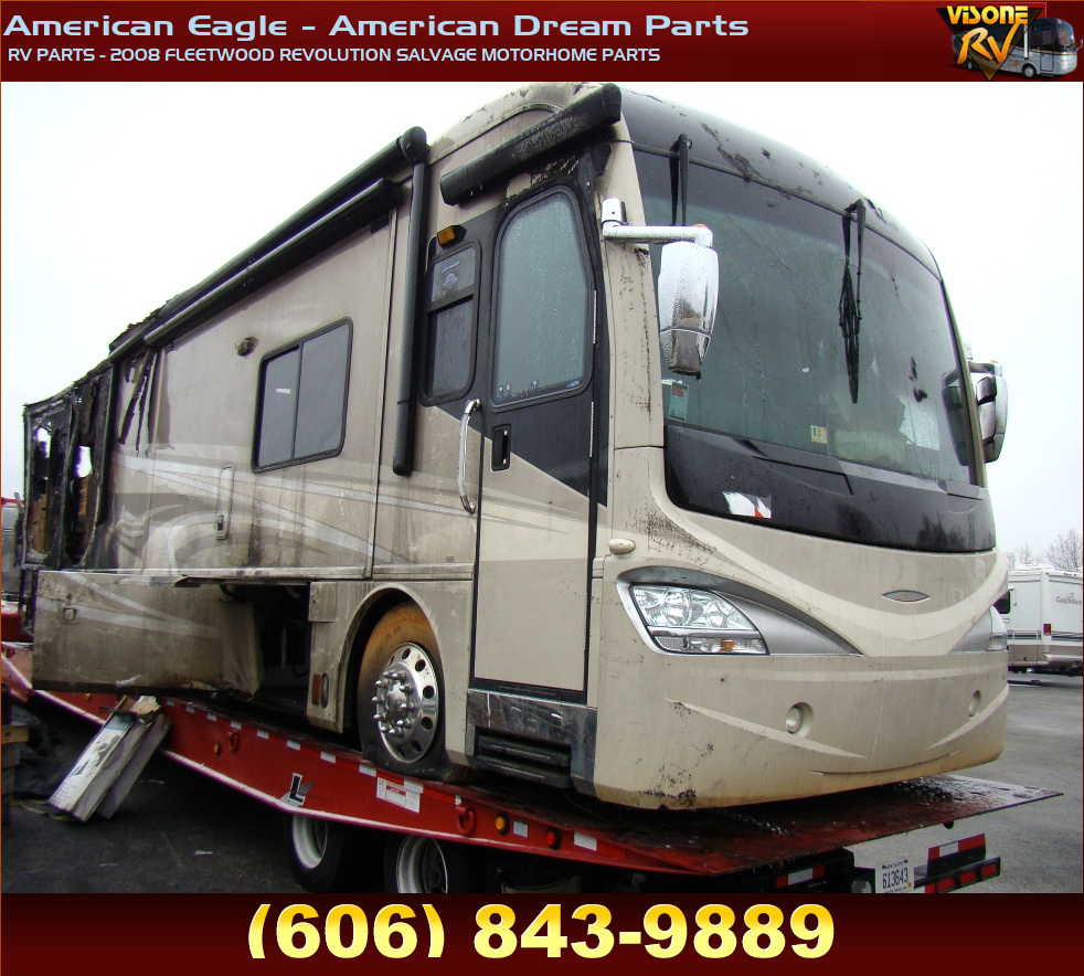 RV Exterior Body Panels RV PARTS 2008 FLEETWOOD REVOLUTION SALVAGE