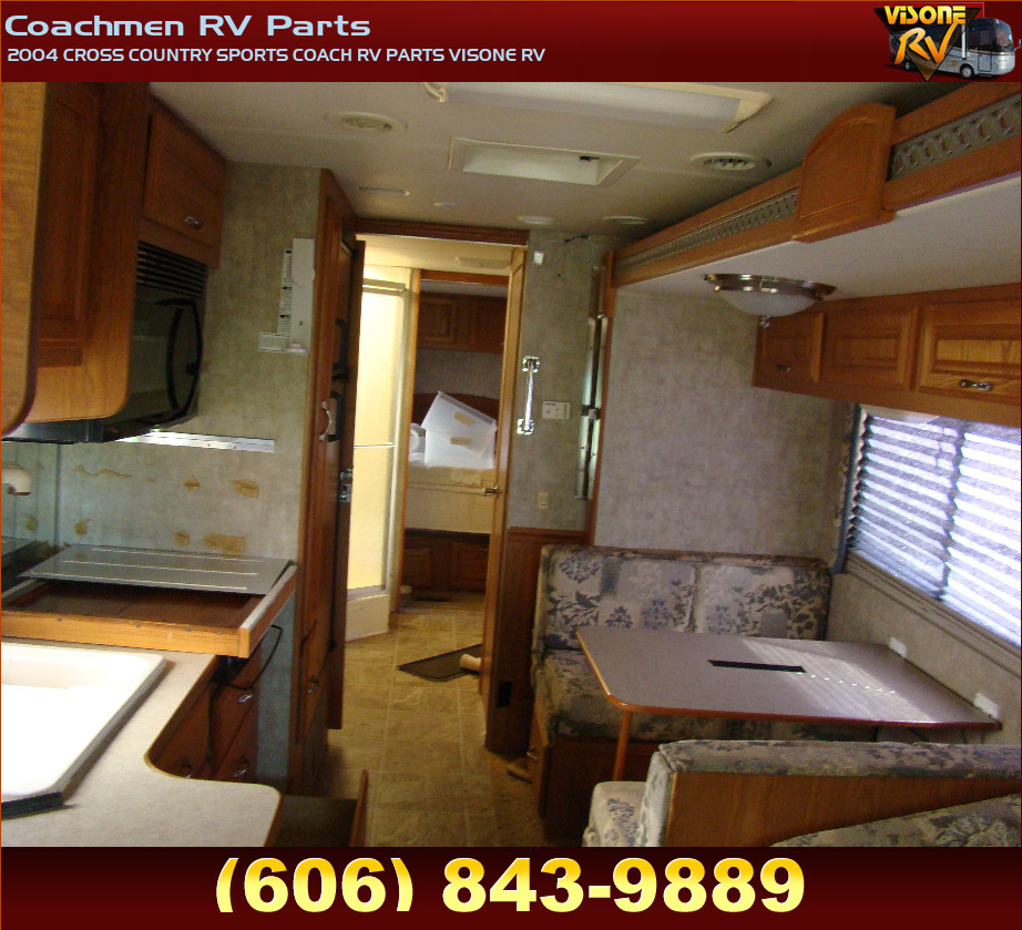 RV Exterior Body Panels 2004 CROSS COUNTRY SPORTS COACH RV PARTS VISONE