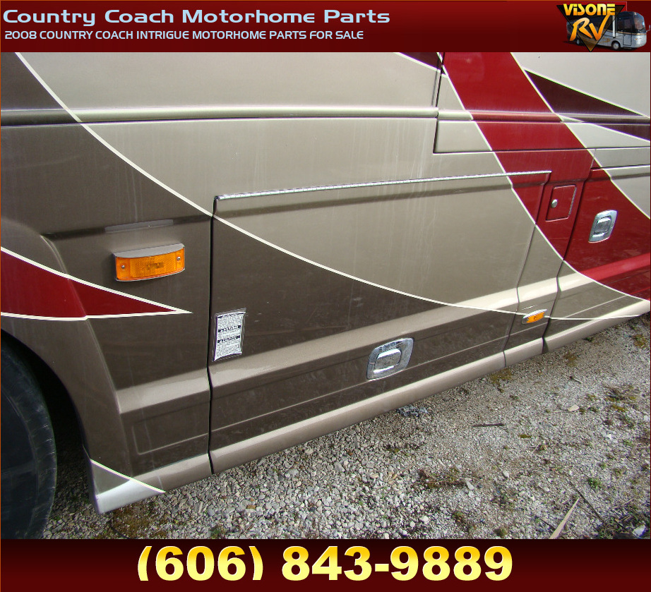 RV Exterior Body Panels 2008 COUNTRY COACH INTRIGUE MOTORHOME PARTS FOR SALE Country Coach