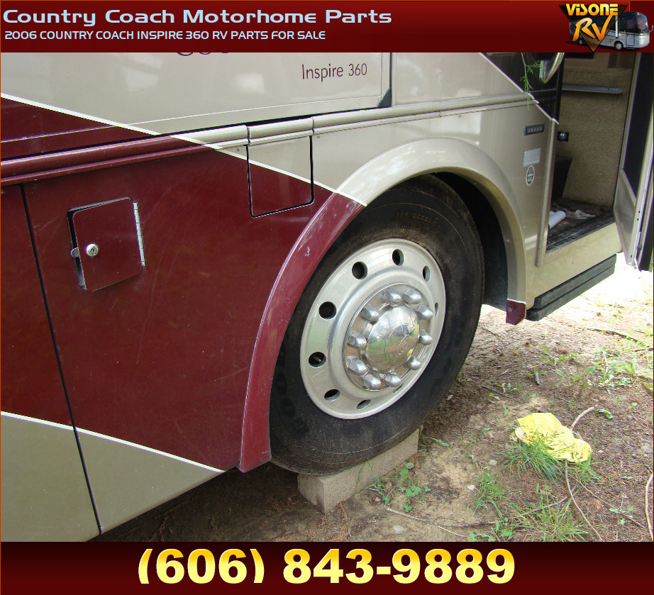 RV Exterior Body Panels 2006 COUNTRY COACH INSPIRE 360 RV PARTS FOR SALE Country Coach Motorhome