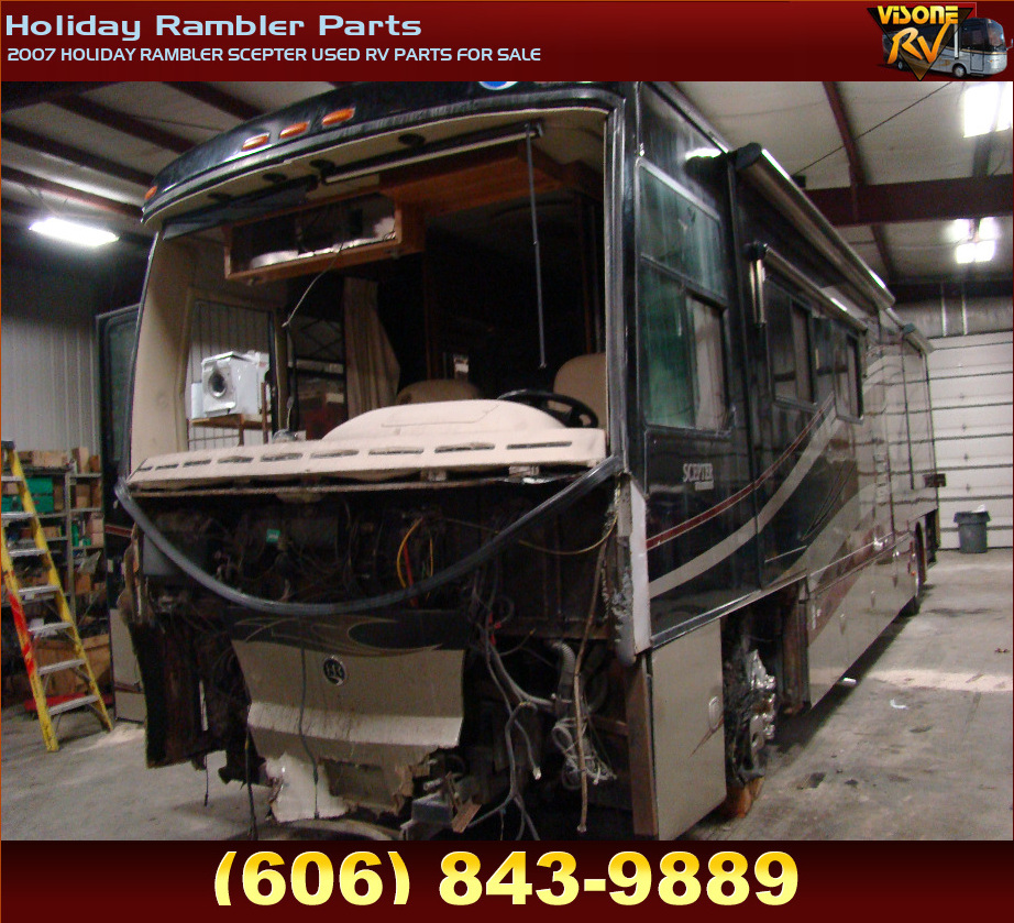 RV Exterior Body Panels 2007 HOLIDAY RAMBLER SCEPTER USED RV PARTS FOR