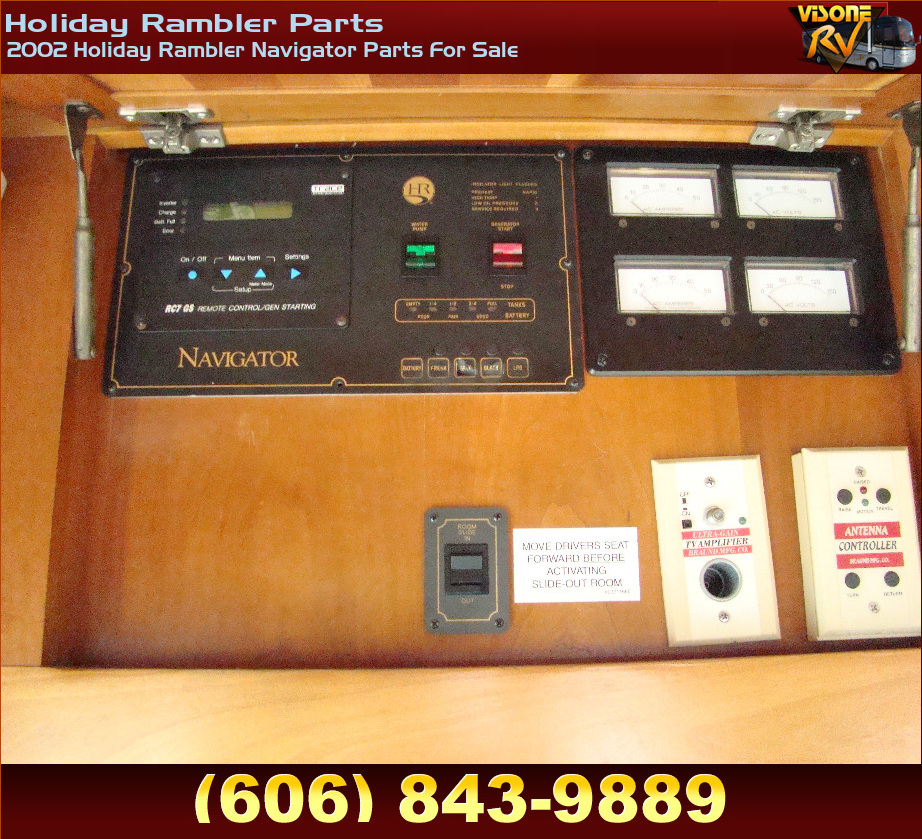 RV Exterior Body Panels 2002 Holiday Rambler Navigator Parts For Sale