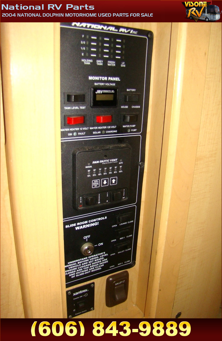 1999 dolphin rv control panel
