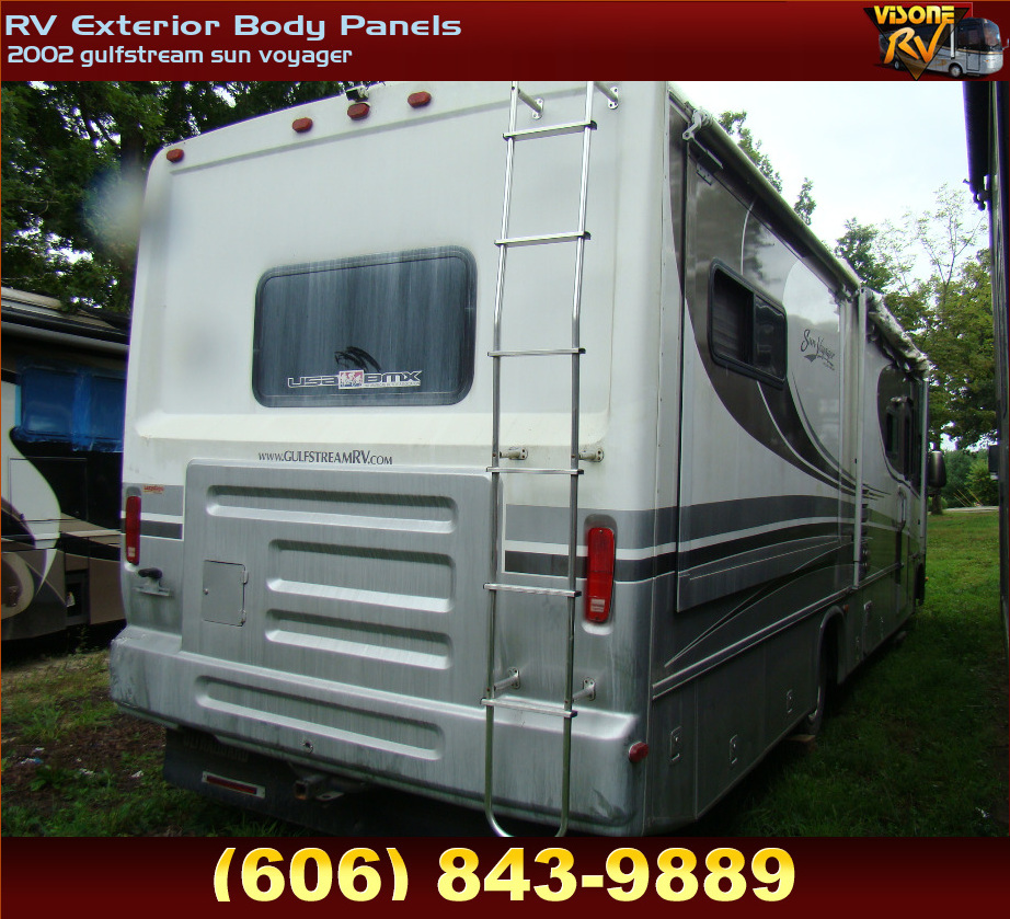 RV Exterior Body Panels 2002 gulfstream sun voyager Search Motorhome