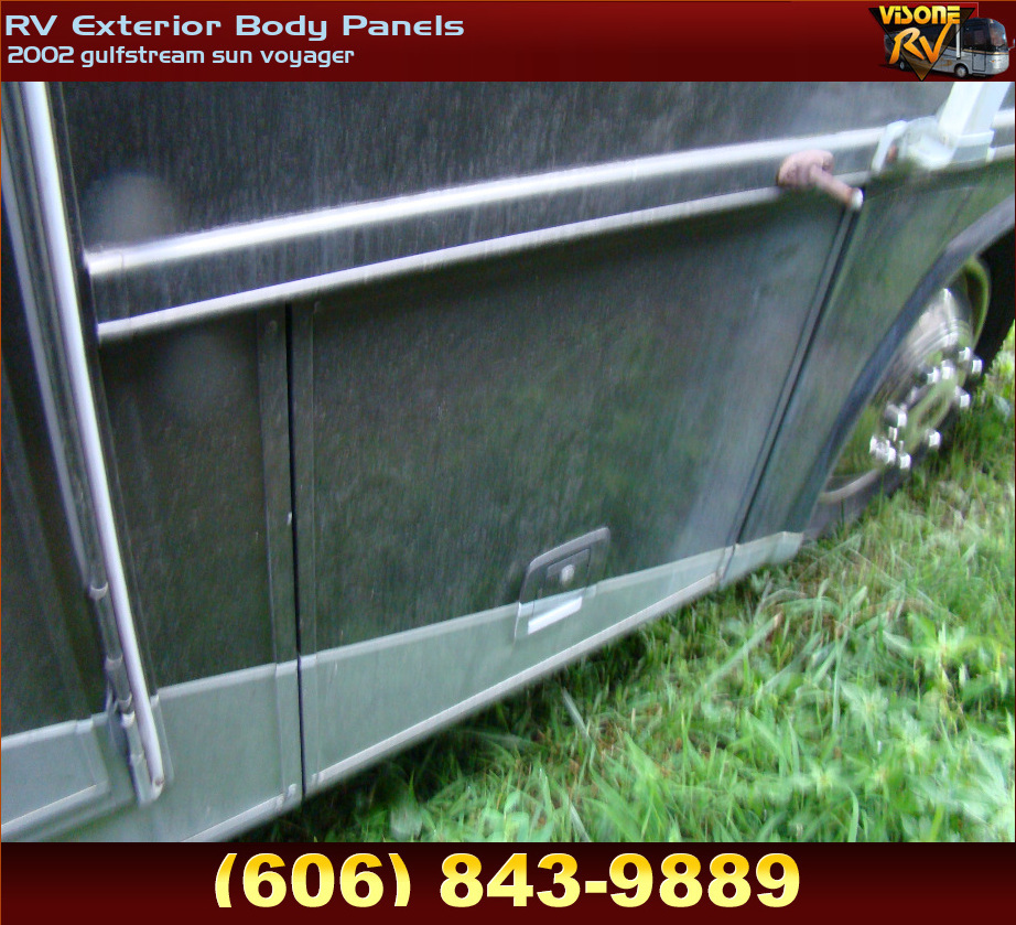 RV Exterior Body Panels 2002 gulfstream sun voyager Search Motorhome