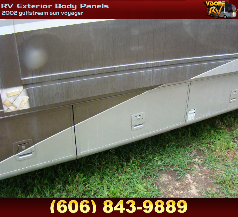 RV Exterior Body Panels 2002 gulfstream sun voyager Search Motorhome