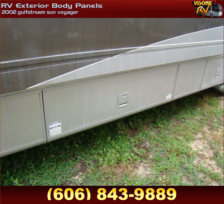 RV Exterior Body Panels 2002 gulfstream sun voyager Search Motorhome