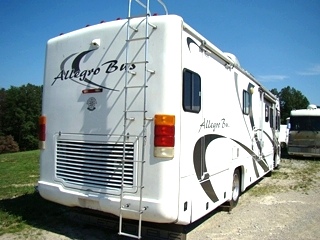 USED ALLEGRO BUS PARTS FOR SALE 2001 ALLEGRO BUS BY TIFFIN RV SALVAGE PARTS 