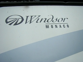 MONACO WINDSOR PARTS | 2000 MONACO WINDSOR CALL VISONE RV 606-843-9889 RV SALVAGE