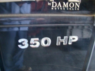 DAMON RV PARTS 2007 TUSCANY MOTORHOME SALVAGE VISONE RV